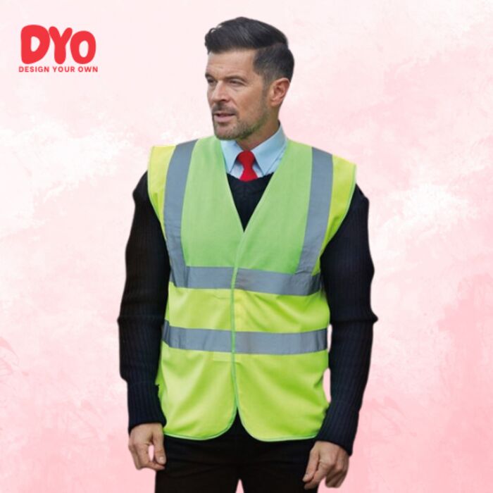 Hi-vis 2-band-and-braces waistcoat (HVW100) Thumbnail