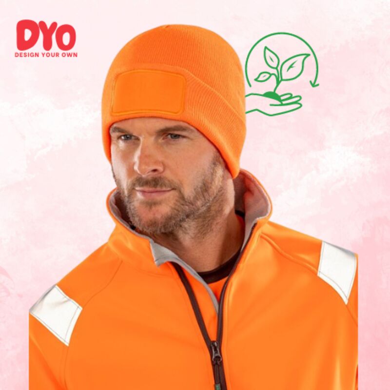 Recycled ThinsulateTM printers beanie Thumbnail