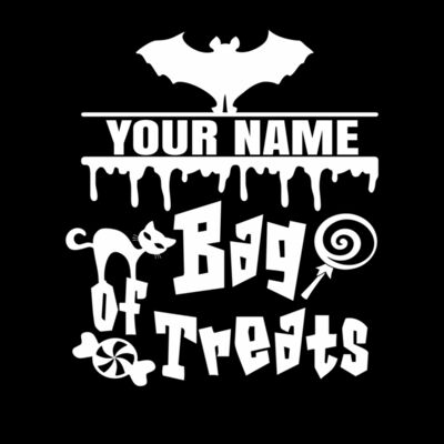 Halloween Treat Bag 1 White Thumbnail