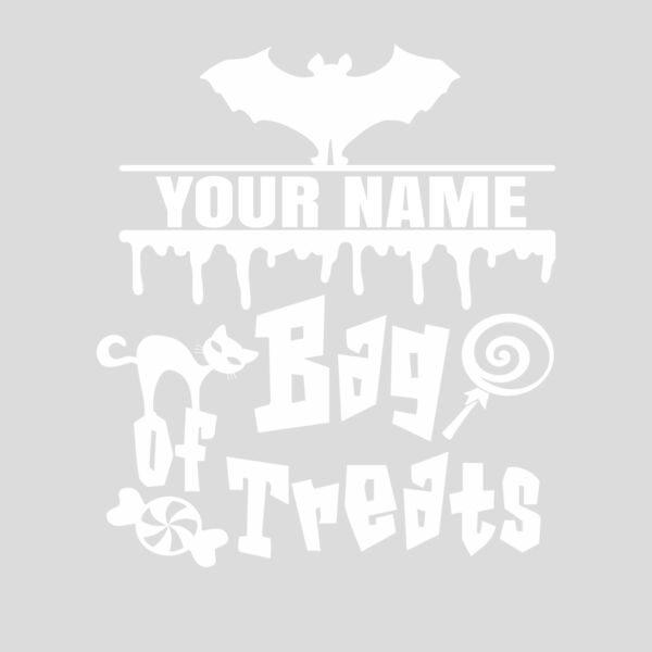 Halloween Treat Bag 1 White Thumbnail