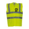 Hi-vis 2-band-and-braces waistcoat (HVW100) Thumbnail