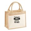 Cotton pocket jute bag Thumbnail