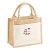 Cotton pocket jute bag Thumbnail