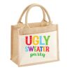 Cotton pocket jute bag Thumbnail