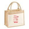 Cotton pocket jute bag Thumbnail