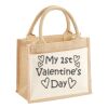 Cotton pocket jute bag Thumbnail