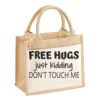 Cotton pocket jute bag Thumbnail