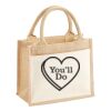 Cotton pocket jute bag Thumbnail