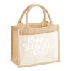 Cotton pocket jute bag Thumbnail
