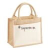 Cotton pocket jute bag Thumbnail