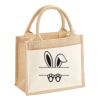 Cotton pocket jute bag Thumbnail